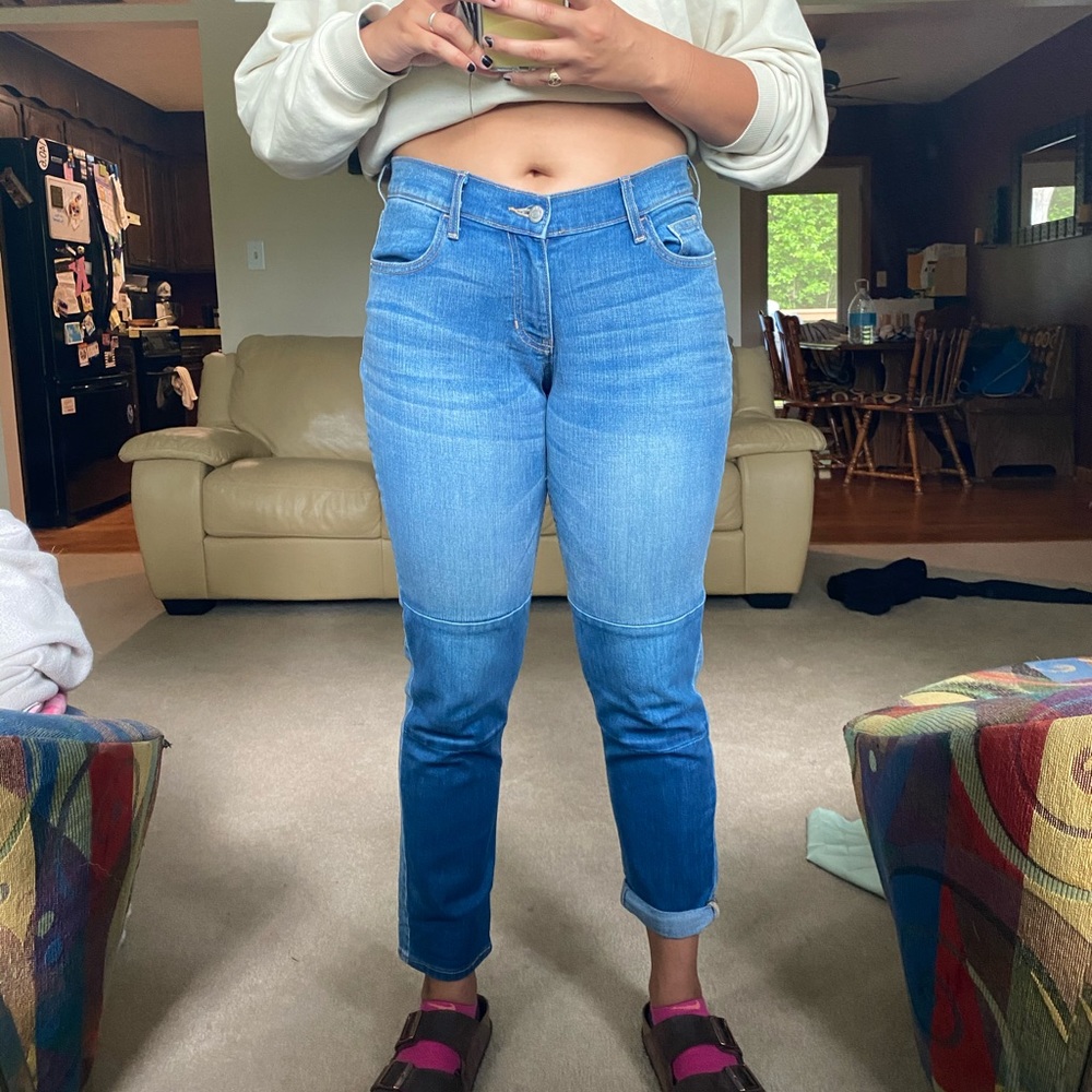 patch jeans